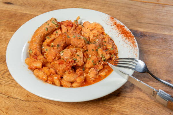 Cassoulet de truite