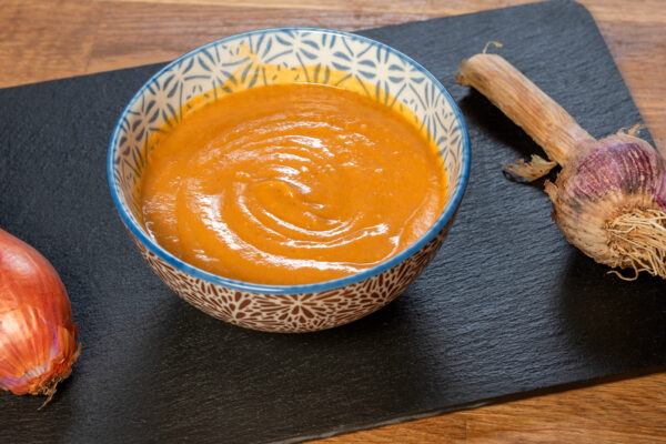 Sauce fumet de truite curry rouge